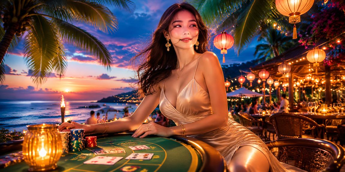 Live dealer bài baccarat được phát trực tiếp trong bối cảnh hiện đại tại TP.HCM