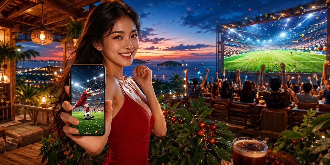 Du khách tại Phú Quốc dùng điện thoại truy cập trang cá cược thể thao trong kỳ nghỉ